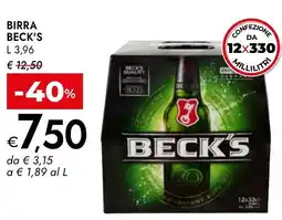Bennet Birra BECK'S offerta