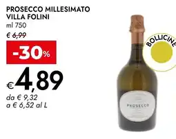 Bennet Prosecco millesimato VILLA FOLINI offerta