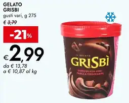 Bennet Gelato GRISBI offerta