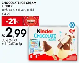 Bennet Chocolate ice cream KINDER offerta
