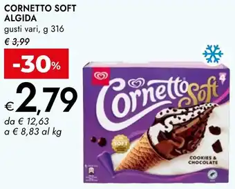 Bennet Cornetto soft ALGIDA offerta