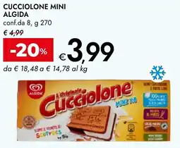 Bennet Cucciolone mini ALGIDA offerta