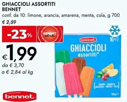 Bennet Ghiaccioli BENNET offerta