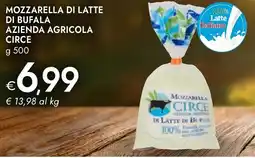 Bennet Mozzarella di latte di bufala azienda agricola CIRCE offerta