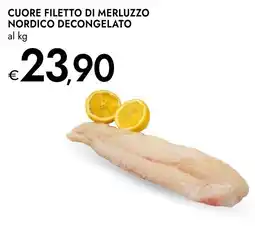 Bennet Cuore filetto di merluzzo nordico decongelato offerta