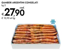 Bennet Gamberi argentini congelati offerta
