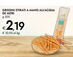 Bennet Grissini stirati a mano all'acqua DE MORI offerta