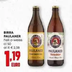 Pam Birra PAULANER offerta