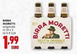 Pam Birra MORETTI originale offerta