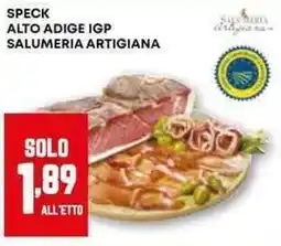 Pam Speck alto adige IGP SALUMERIA ARTIGIANA offerta