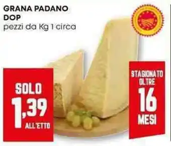 Pam Grana padano DOP offerta