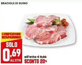 Pam Braciole di suino offerta