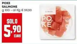 Pam Poke salmone offerta