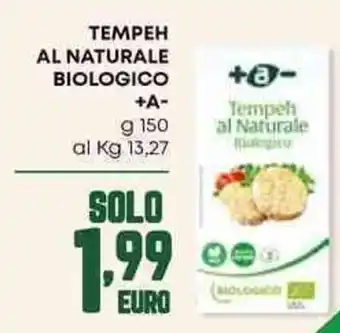 Pam Tempeh al naturale biologico +A offerta