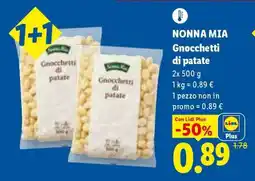 Lidl Nonna Mia Gnocchetti di patate offerta