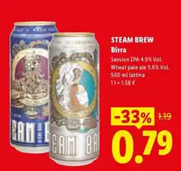Lidl Steam Brew Birra offerta