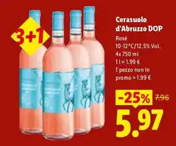 Lidl Cerasuolo d'Abruzzo DOP offerta