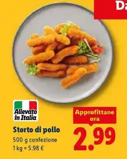 Lidl Storto di pollo offerta