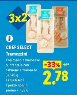 Lidl CHEF SELECT Tramezzini offerta