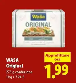 Lidl WASA Original offerta