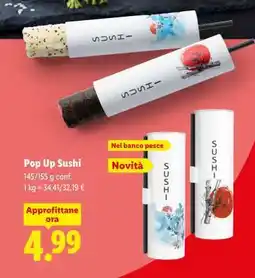 Lidl Pop Up Sushi offerta