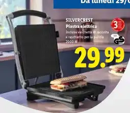 Lidl SILVERCREST Piastra elettrica offerta