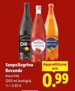 Lidl Sanpellegrino Bevande offerta
