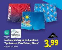 Lidl Costume da bagno da bambino offerta