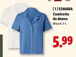 Lidl ESMARA Camicetta da donna offerta