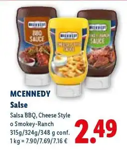 Lidl MCENNEDY Salse offerta
