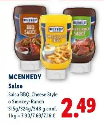 Lidl MCENNEDY Salse offerta