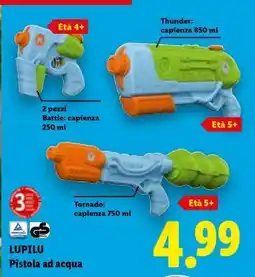 Lidl LUPILU Pistola ad acqua offerta