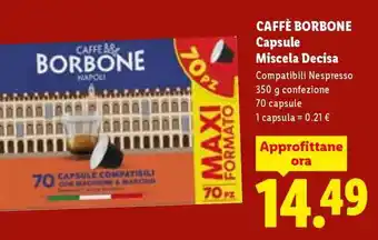 Caffè Borbone Capsule Miscela Decisa