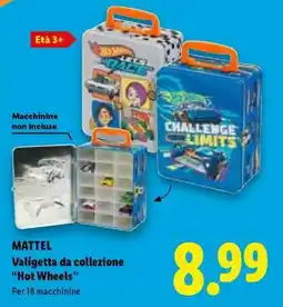 Lidl MATTEL Valigetta da collezione 'Hot Wheels' offerta