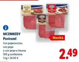 Lidl MCENNEDY Pastrami offerta