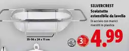 Lidl SILVERCREST Scolatutto estensibile da lavello offerta