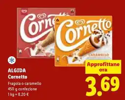 Lidl Algida Cornetto offerta