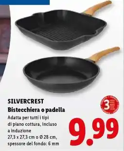 Lidl SILVERCREST Bistecchiera o padella offerta