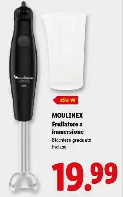 Lidl MOULINEX Frullatore a immersione offerta