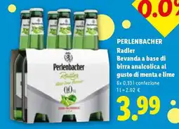 Lidl Perlenbacher Radler offerta