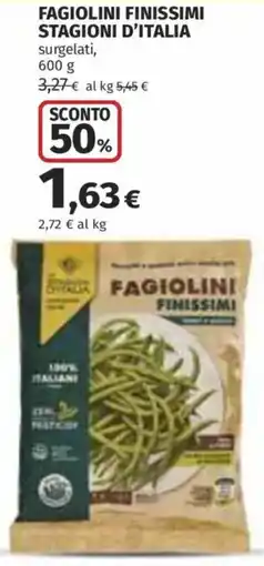 Coop Superstore Fagiolini finissimi STAGIONI D'ITALIA offerta