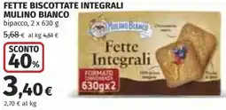 Coop Superstore Fette biscottate integrali MULINO BIANCO offerta