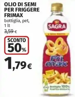 Coop Superstore Olio di semi per friggere FRIMAX offerta