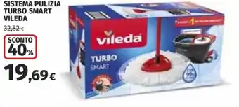 Coop Superstore Sistema pulizia turbo smart VILEDA offerta