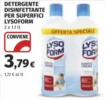 Coop Superstore Detergente disinfettante per superfici LYSOFORM offerta