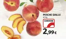 Coop Superstore Pesche gialle offerta