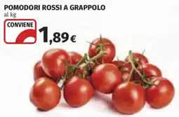 Coop Superstore Pomodori rossi a grappolo offerta
