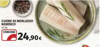 Coop Superstore Cuore di merluzzo NORDICO offerta