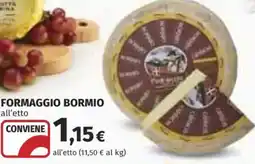 Coop Superstore Formaggio BORMIO offerta