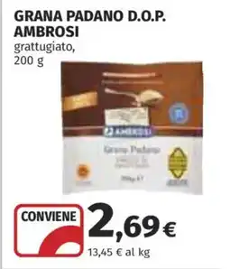Coop Superstore Grana padano d.o.p. AMBROSI offerta